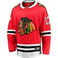 thumbnail image 2 of Men's Fanatics Nick Foligno Red Chicago Blackhawks Home Breakaway Jersey, 2 of 3