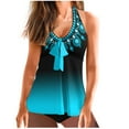 thumbnail image 4 of Traje de baño de 2 piezas para mujer, trajes de baño para mujer, traje de baño estampado para mujer, conjunto de traje de baño dividido para mujer, 4 of 5