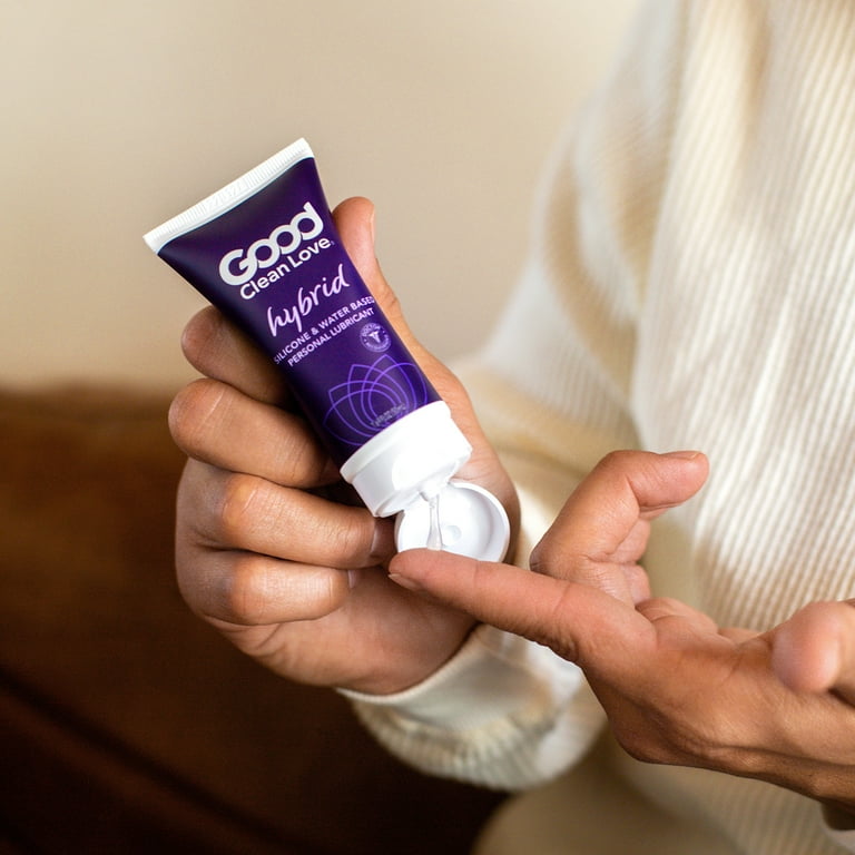 Good Clean Love: Premium Hybrid Lubricant, Safe for Condoms, pH-Balanced,  Hypoallergenic, 1.69 oz - Walmart.com