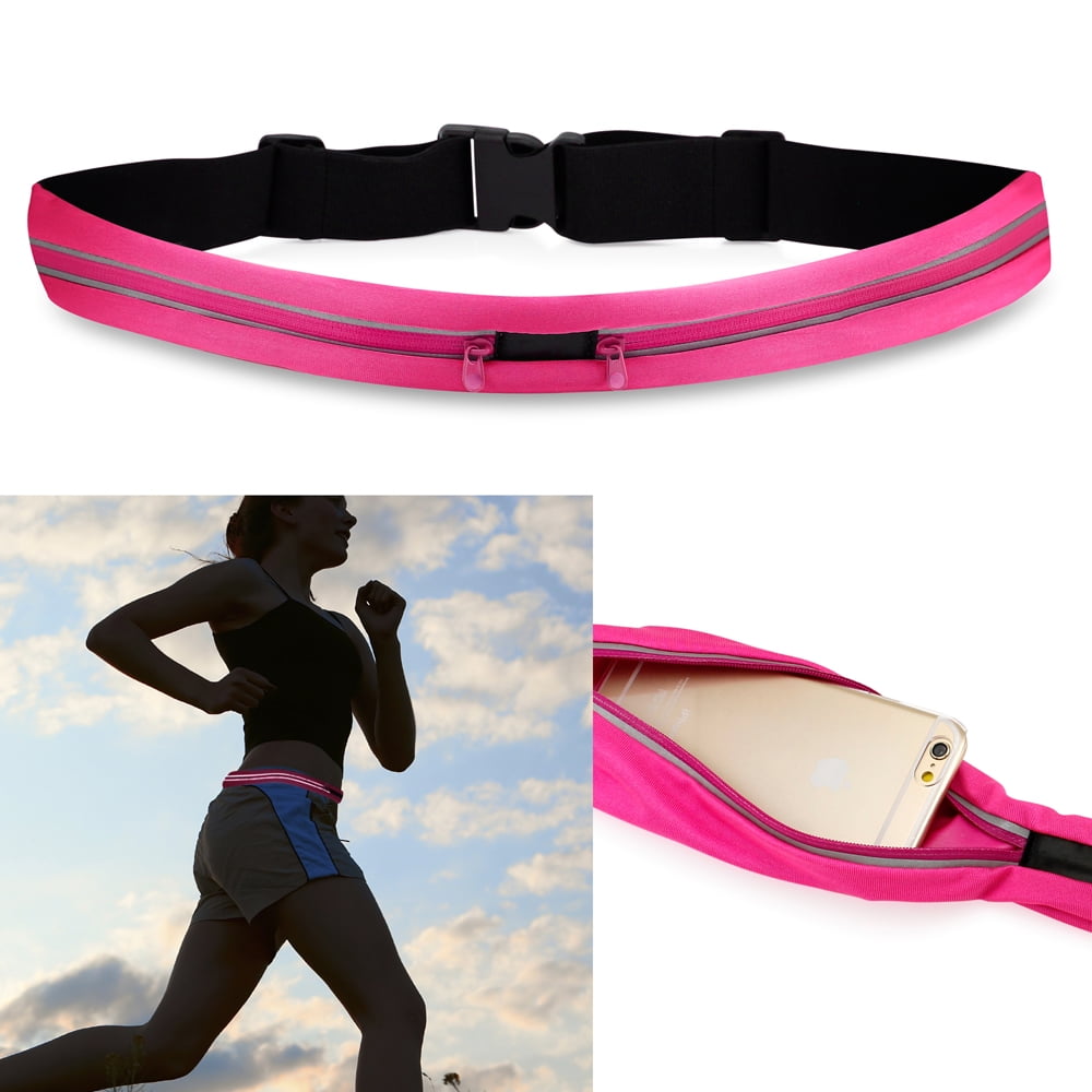 Gearonic Double Zipper Running Belt Sport Pack Fanny
