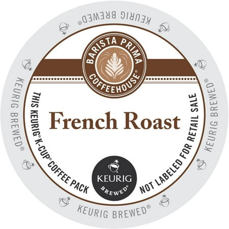 Barista Primahouse French Roast Coffee, K-Cup Portion Pack for Keurig Brewers