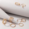 thumbnail image 3 of Anillos apilables de Oro YONGSHENG para Mujer, 3 of 5