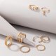 thumbnail image 3 of Anillos apilables de Oro YONGSHENG para Mujer, 3 of 5