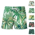 thumbnail image 3 of NOLDARES Men's Swim Trunks with Compression Liner Quick Dry Board Shorts Swimsuit Swimwear for Men with Pockets(Dark Green,XL), 3 of 3