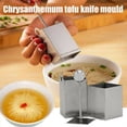 thumbnail image 1 of Stainless Steel Tofu Cutting Bean Curd Flowering Grinding Tools Household Kitchen Utensils, 1 of 8