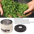 thumbnail image 4 of Vacuum Sealed Coffee Container 304 Stainless Steel Press Type Airtight Food Storage Container for Coffee Beans Tea Nuts Press Type, 4 of 8