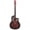 Sunset Red, variant on 41in Acoustic-Electric Guitar, 6 String Cutaway Guitar with EQ-7545R Bass Preamp with Four-Band EQ, Unique Round-back Design, Fantastic Touch, Accurate Tune and Unmatched Sound