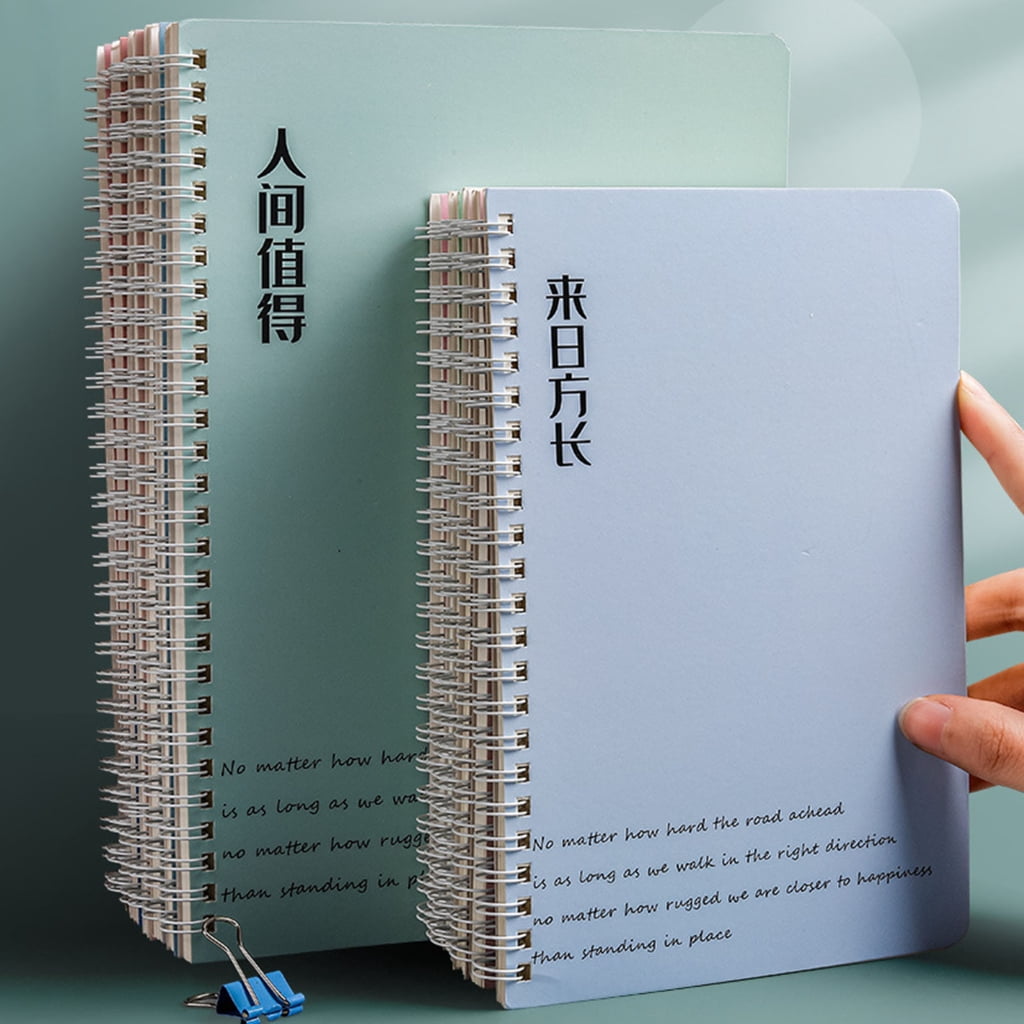 4 Pcs A 5 B5 Spirals Notebook Journal Notebook Business Notepads Cartoon Notebook Travel Notebook Stationery Notepads