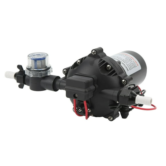 Water Diaphragm Pump 12V Water Pump Self Priming Diaphragm Pump High 18.9LPM 5.0GPM For RV Marine Boat