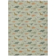thumbnail image 2 of Addison Rugs Chantille Indoor/Outdoor Transitional Kids Celery Machine Washable Rectangle Rug, 3' x 5', 2 of 8