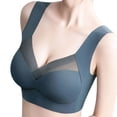 thumbnail image 5 of Ropa interior de malla sin dejar huellas para mujer, talla grande, sexy, hermosa espalda, pecho grande, pequeño, estilo chaleco de ejercicio de yoga, sujetador sin aro, 5 of 5