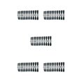 thumbnail image 1 of Seitruly Tabletas para mejorar las uñas Diseño de puntos elegantes Durabilidad Uña falsa Aspecto resistente a los arañazos Puntas de manicura JM-09Ink Type2 NO2 Seitruly CBP456170, 1 of 6