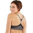 thumbnail image 1 of Maidenform-Inspirations Custom Lift T-Back Bra-Carbon Grey W/Black-36C, 1 of 1
