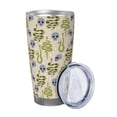thumbnail image 2 of KLL Skull Snake Print 40oz Stainless Steel Insulated Car Cup with Spillproof Lid - Keep Your Drink Hot or Cold on the Go-Straw Two-piece Set, 2 of 8
