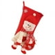 thumbnail image 5 of RV Bolsa de regalo de punto con adornos navideños, muñeco de nieve tridimensional, decoraciones para árboles de Navidad, bolsa de dulces de 45x28cm, 2 uds. oso de fresa Electrónica, 5 of 5
