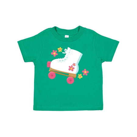 

Inktastic Roller Skate Flowers Gift Toddler Toddler Girl T-Shirt