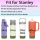 thumbnail image 2 of Funda de silicona para botella de agua Stanley de 710 ml (2 unidades), 2 of 7