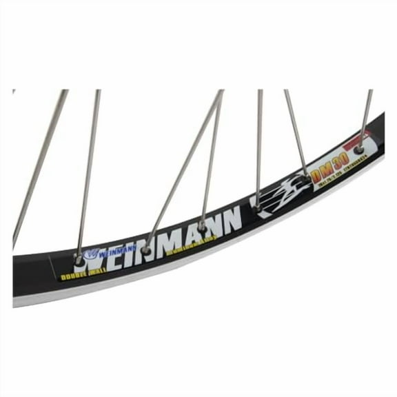 Rear Wheel - 26" x 1.75", 36H, Quick Release, Black Rim, 5/6/7 Speed Freewheel Compatible, 12 Gauge Stainless Steel Spokes