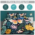 thumbnail image 6 of Watercolor Wildflowers Bedding Set with Zipper Closure for Girls & Boys, 6 of 6