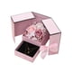 thumbnail image 4 of Xihbxyly Caja de Regalo de San Valentín, Rosa Doble Abierta para Guardar Joyas, Rosa Eterna, Elegante Caja de Lápiz Labial con Lazo, Idea de Regalo Romántica, Organizador de Joyas de Moda (1 Juego), 4 of 7