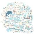 thumbnail image 4 of 35pcs Friendly Narwhal Stickers Ocean Animal Stickers Cartoon PVC for Laptops Phones Notebooks, 4 of 9