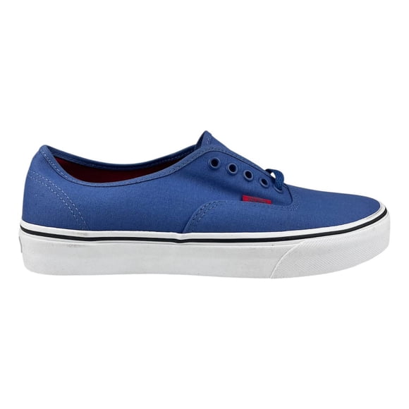 Tenis Vans Mujer Authentic Azul Casual blanco 4.5 MX