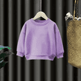 thumbnail image 1 of Colección elegante de otoño 2023, nueva ropa para niños, sudadera para niños, Top de capa Base de manga larga para mujeres y niños, 1 of 5