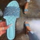 thumbnail image 1 of Mujeres Glitter Bling Fancy Slide Flat Low Wedge Casual Moda Sandalias Zapatos Wmkox8yii hj789, 1 of 5