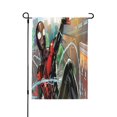 thumbnail image 1 of Bandera de jardín de temporada de Spider-Man, bandera de doble cara, bandera navideña para decoración navideña al aire libre., 1 of 8