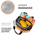 thumbnail image 6 of Lsque Scooby-Doo Print Insulated Lunch Bag with Thick Aluminum Foil Lunch Tote Bag with Front Pocket for Men and Women, Ideal for Work, School, Picnics, and Travel, 6 of 8
