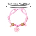 thumbnail image 3 of Pet Collar with Safety Buckle Vibrant Adjustable Beaded Collars for Cats and Puppy Dogs Cute Necklace with Charm Pendant for Small Kitten Puppy Girl Dog XL, 3 of 6