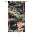 thumbnail image 2 of nqOlkjepod Outdoor Curtains for Patio Waterproof, Palm Forest Outdoor Privacy Panels Grommet, Country Summer Tropical Plants Forest Blackout Outside Curtains for Porch/Cabana 54"x84", 1 Panel, 2 of 8