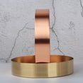 thumbnail image 4 of Bandeja de metal redonda vintage, caja de almacenamiento de cobre, contenedor, plato, disco, decoración del hogar, decoración Yuarrent JJ20277-01, 4 of 6