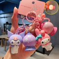 thumbnail image 3 of Llavero luminoso de Anime Kuromi, colgante de bolso Kawaii, bonito llavero de muñeca Pochacco, accesorios de dibujos animados, juguetes, regalos para niños., 3 of 6