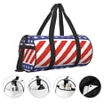 thumbnail image 3 of ZICANCN Patriotic Usa Fashion Travel Duffle Bag, Sports Tote Gym Bag Weekenders Bags for Women Men, 3 of 8