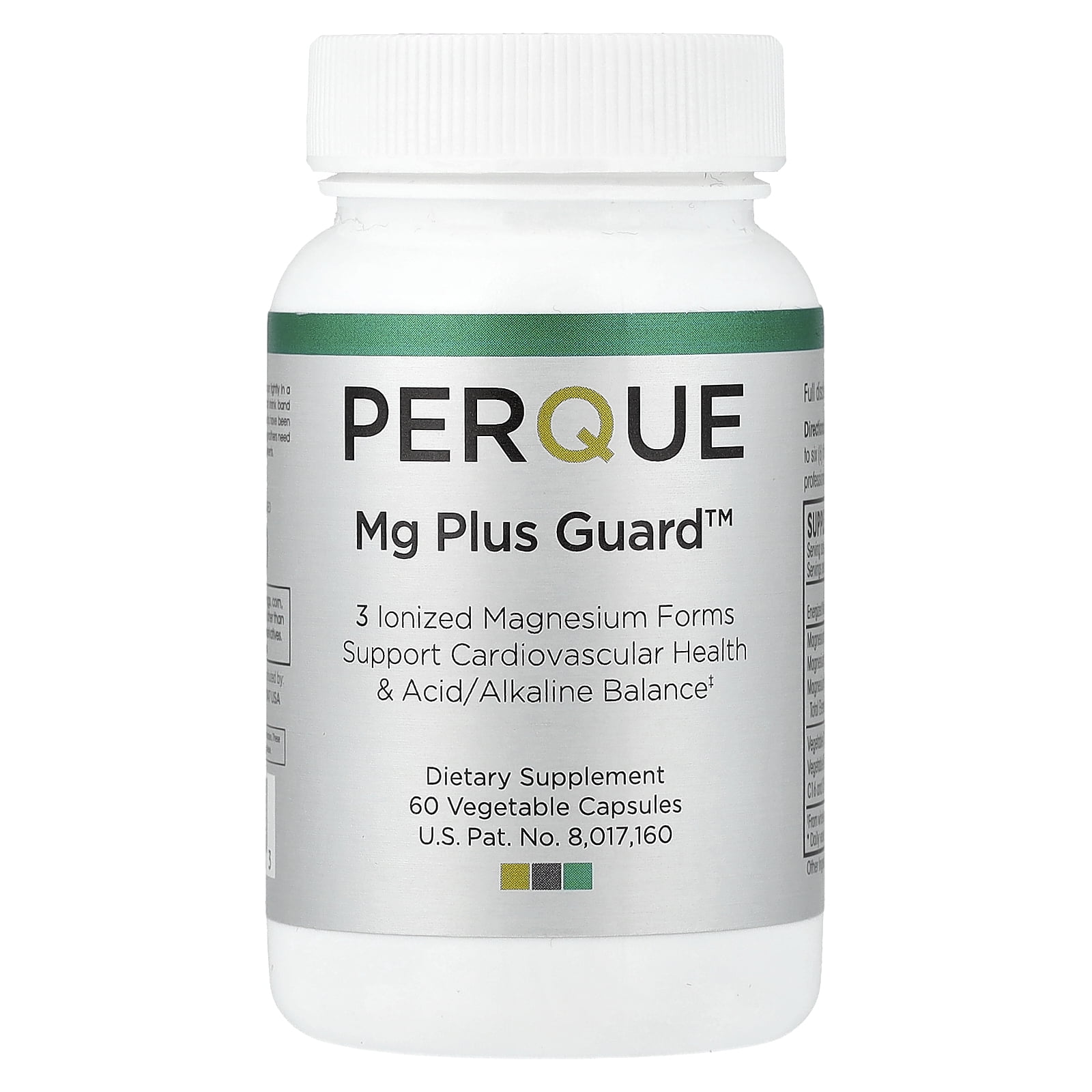 PERQUE - Perque Mg Plus Guard 60 Capsules 290 Exp.2.19+ ASD