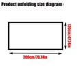thumbnail image 3 of 47.24x78.74in Double-sided Flannel Taffeta Blanket Conditioning Cover Blanket Nap Sofa Blanket 9 Colors Available, 3 of 7