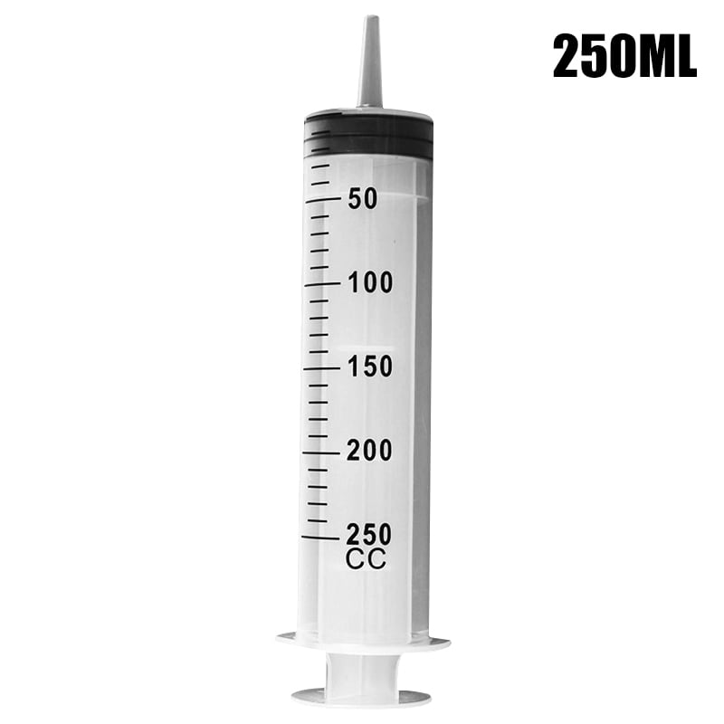 Large Plastic Transparent Reusable Sterile Syringe Measuring Injection