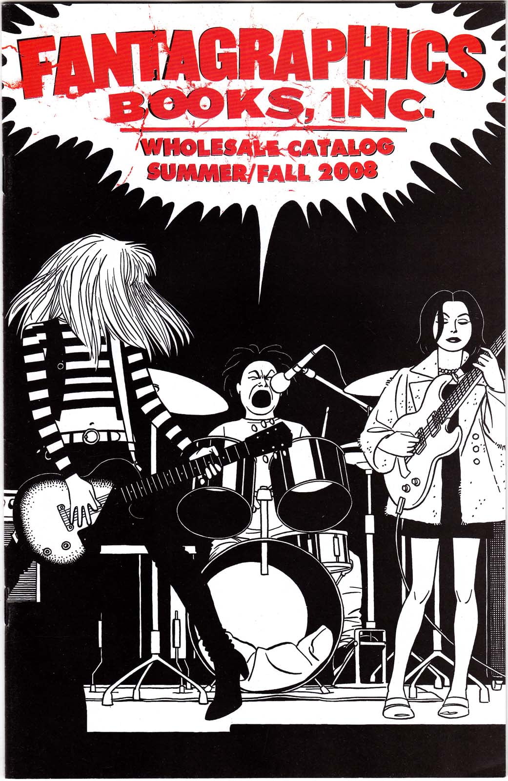 Fantagraphics Books Wholesale Catalog Summer Fall 2008 1 VF