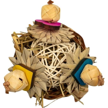 A&E NB166 Nibbles Heart Haven Hay Basket Small Animal Toy