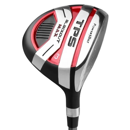 PowerBilt Golf Men's TPS Blackout Max Fairway Wood, #7W (25*) Graphite Regular - Right-Handed