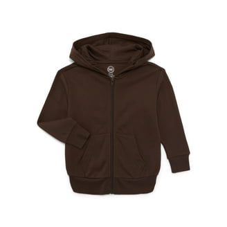 Jerzees Mid-Weight Fleece Full-Zip Hooded Sweatshirt, Cotton