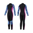 Yikayin Wetsuit Women 3mm Neoprene Wet Suit Full Body Thermal Wetsuits