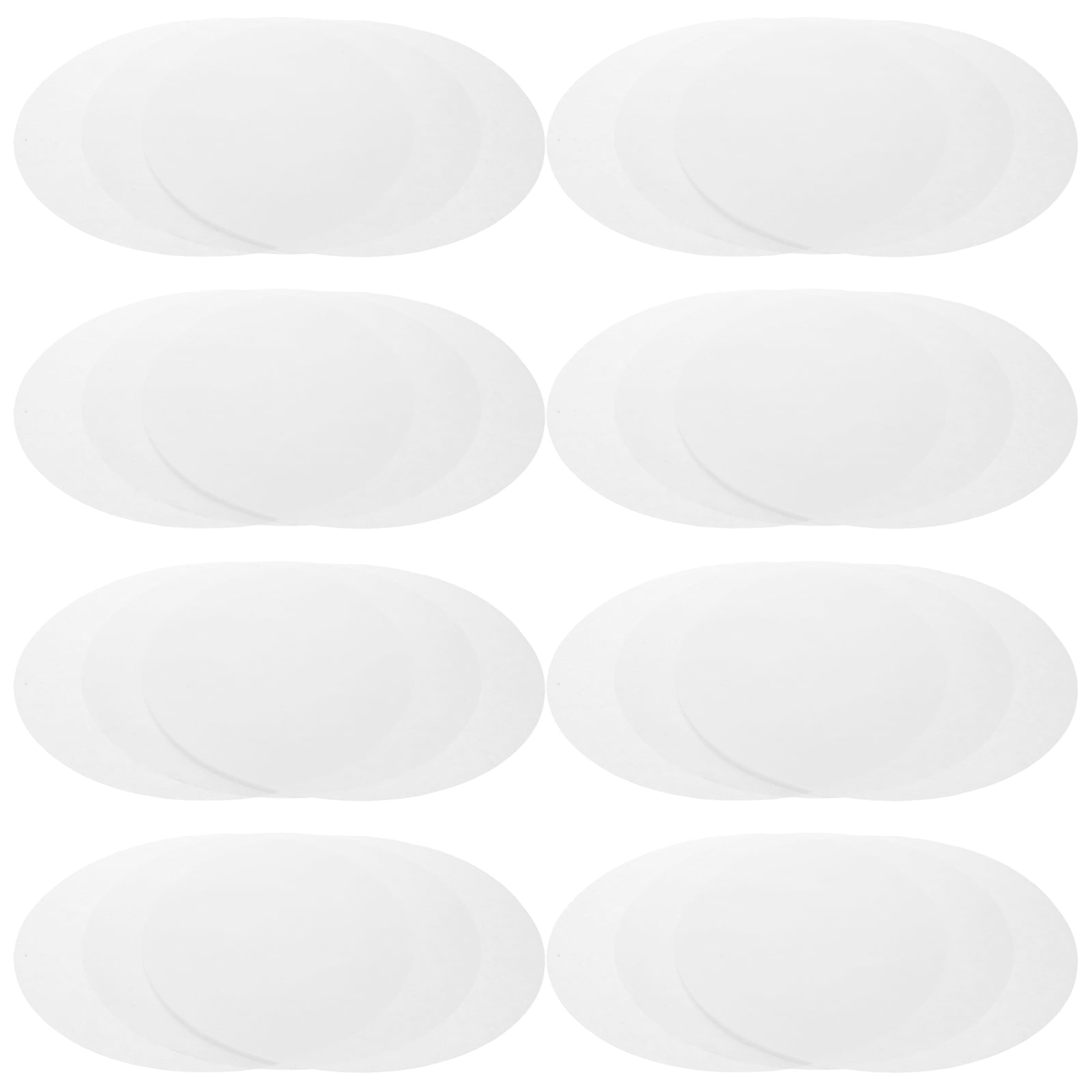 OUNONA 100 Sheets Round Xuan Paper for Chinese Painting Lightweight Blank Rice Paper for Calligraphy Watercolor and Ink Art