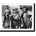 thumbnail image 2 of Historic Framed Print, [Motion picture still showing Lucien Littlefield, James Gordon, and William S. Hart, all half-length, standing, in Tumbleweeds"]", 17-7/8" x 21-7/8", 2 of 9