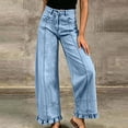 thumbnail image 2 of Barrel Jeans Women 2026 Floral Print Wide Leg Jeans Y2k Patchwork Baggy Boyfriend Denim Pants, 2 of 8
