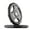 25 lb Pair, variant on XMark Black Diamond 45 lb Olympic Weight Plates, Patented Design, One Pair