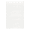 TUL® Discbound Refill Pages, Junior Size, Narrow Ruled, 300 Sheets, White