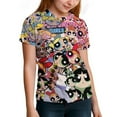 thumbnail image 6 of The Powerpuff Girls Kids Short Sleeve Tee Shirt Novelty Crewneck T-Shirts Unisex Summer Blouse Tops for Boys Girls 130CM, 6 of 8