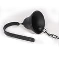 thumbnail image 2 of Campana Deconoor de hierro fundido vintage con asa de cadena, 2 of 7